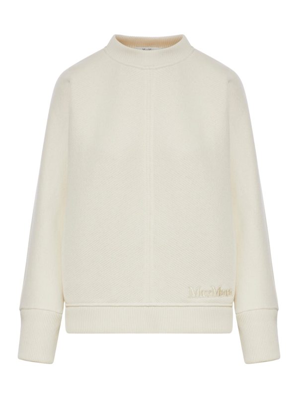 CREWNECK SWEATSHIRT IN COTTON - Max Mara Pure - Woman