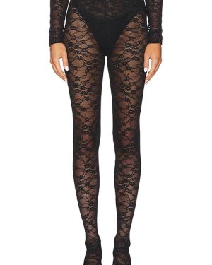 CULTNAKED Lace Skin Leggings in Black. Size S, XS.