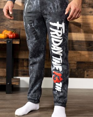 Cakeworthy Friday the 13th Tie Dye Joggers for Adults