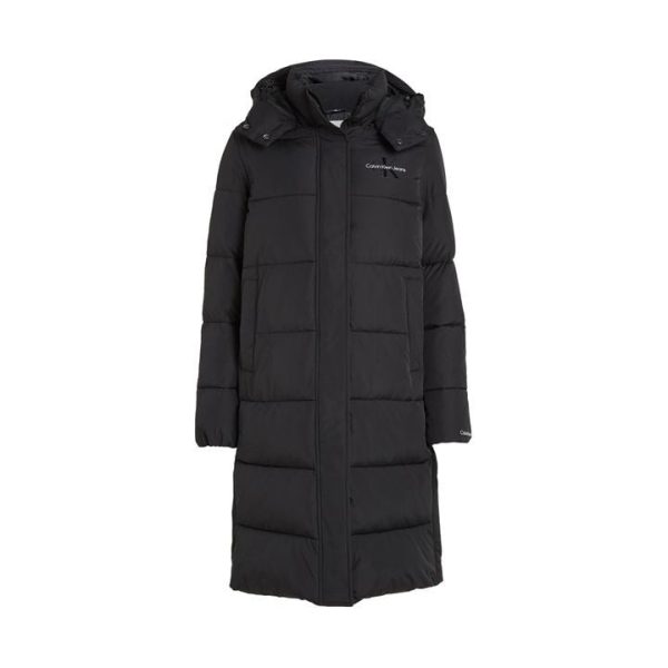 Calvin Klein Jeans CKJ Hooded Puffer Coat - Black