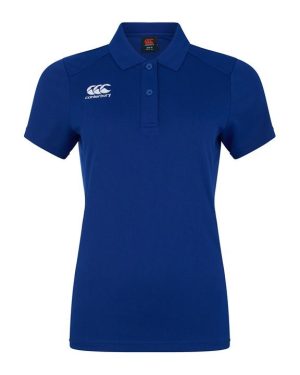 Canterbury Club Dry Polo Top Womens - Blue