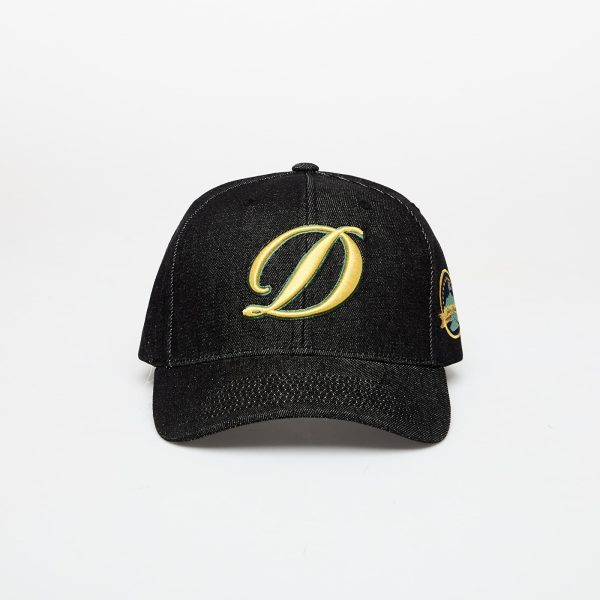 Cap DIME Cursive D Full Fit Cap Black Denim Universal