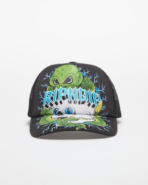 Cap RIPNDIP Skull And Bones Trucker Hat Black Universal