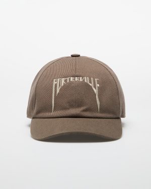 Cap Rick Owens DRKSHDW Embroidered Denim Baseball Cap Dust/ Pearl L