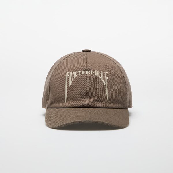 Cap Rick Owens DRKSHDW Embroidered Denim Baseball Cap Dust/ Pearl L
