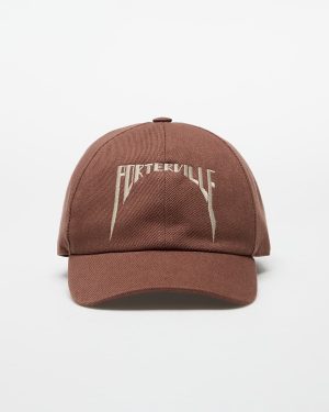 Cap Rick Owens DRKSHDW Embroidered Denim Baseball Cap Terra/ Pearl L
