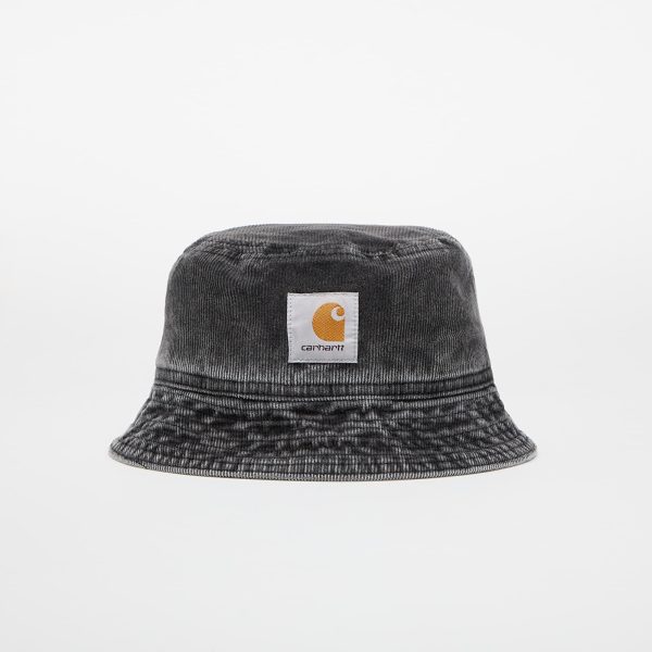 Carhartt WIP Reynold Bucket Hat Black Dusky Washed S-M