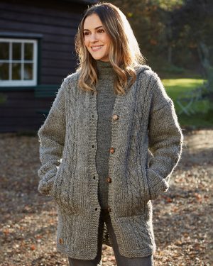 Chamonix Hooded Coat - Grey