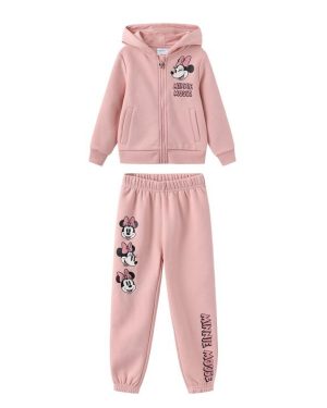 Character Hoodie and Joggers Set Juniors - Pink