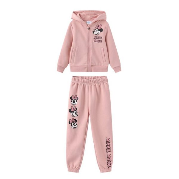 Character Hoodie and Joggers Set Juniors - Pink