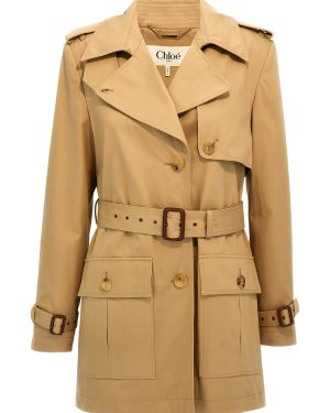 Chloé Cotton Trench Coat