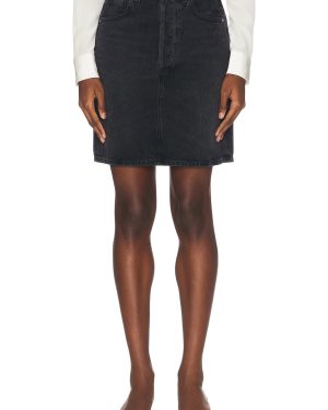 Citizens of Humanity Etta Pencil Skirt in Mezzanotte - Black. Size 25 (also in 34).
