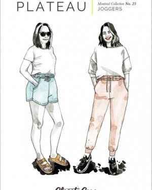 Closet Core Patterns Paper Sewing Pattern Plateau Joggers