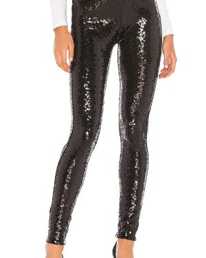 Commando Sequin Leggings in Black. Size S, XS.