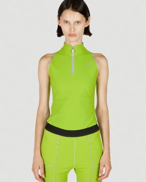 Coperni C+ Zip Bodysuit - Woman Tops Green L