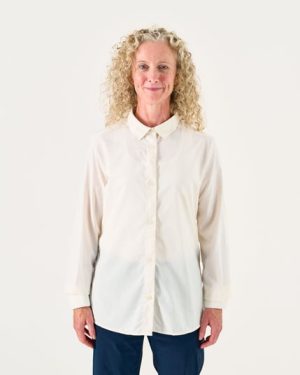 Craghoppers NosiLife Freeda Long Sleeved Shirt - Sea Salt - 18