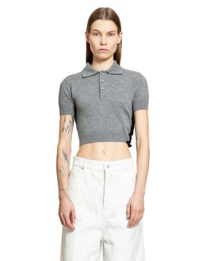Cropped Polo crop top