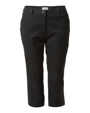 Cropped Trousers Kiwi Pro II Polyamide Black