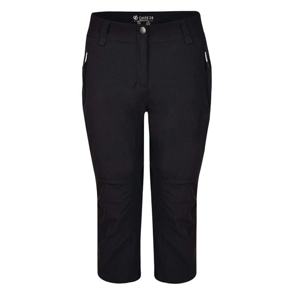 Cropped Trousers Melodic II Polyamide Black