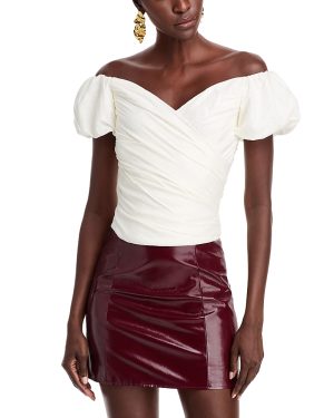Cult Gaia Helene Off-the-Shoulder Top