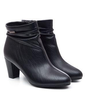 Cushion Walk - Diamante Detail Heeled Boots