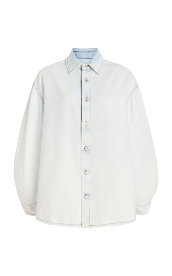 DARKPARK - Keanu Denim Shirt - Blue - L - Moda Operandi