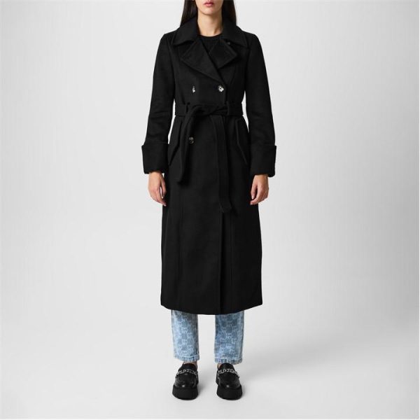 DKNY Wool Coat - Black