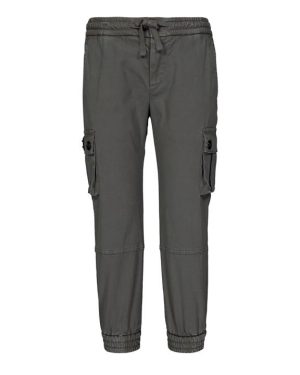 DOLCE AND GABBANA Denim Cargo Trousers Juniors - Grey