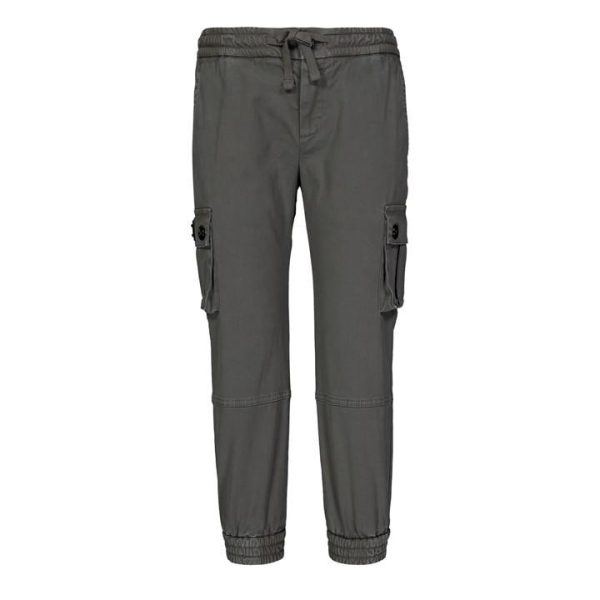 DOLCE AND GABBANA Denim Cargo Trousers Juniors - Grey