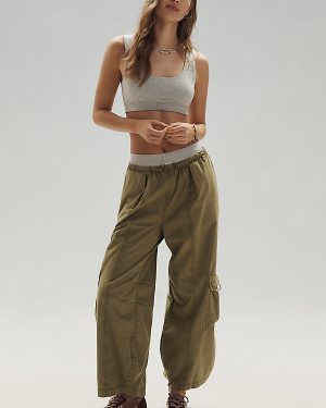 Daily Practice Biennial Wide-Leg Cropped Trousers