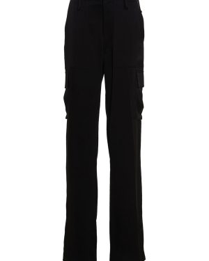 David Koma Satin Cargo Pants
