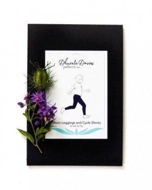 Dhurata Davies Paper Sewing Pattern Baby Moov Leggings & Cycle Shorts