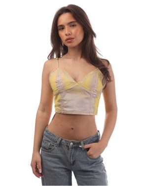 Diesel De-Fulvy Tank Top - Yellow