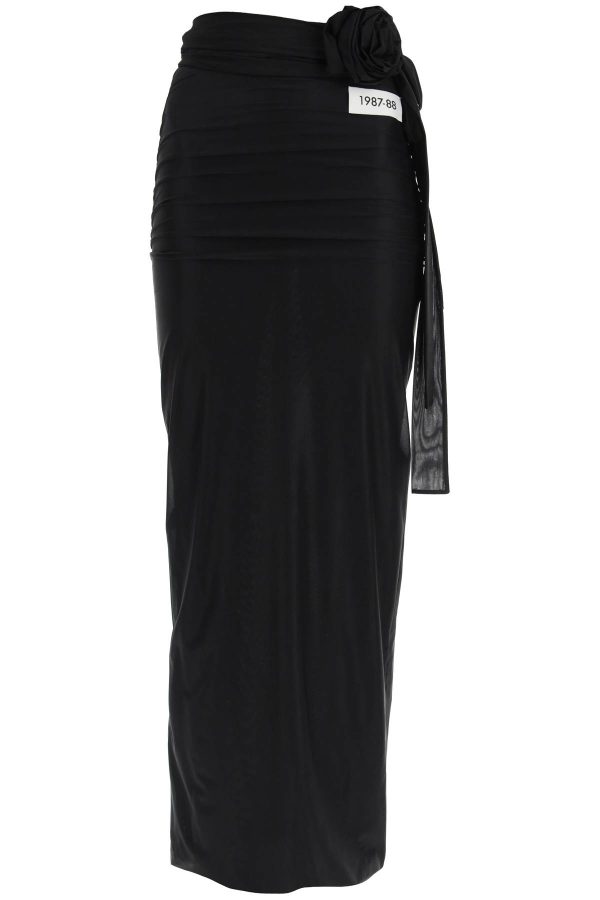 Dolce & Gabbana Jersey Stretch Maxi Skirt