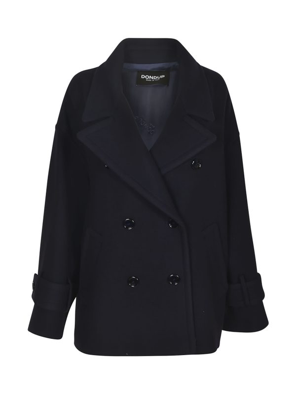 Dondup Double-breasted Oversized Coat