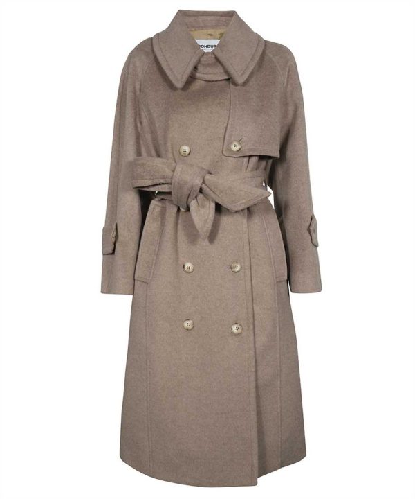 Dondup Double-breasted Wool Coat