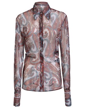 Dsquared2 All-over Sheer Shirt
