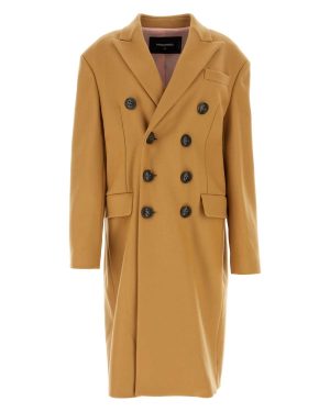 Dsquared2 Wool Blend Oversize Deana Coat