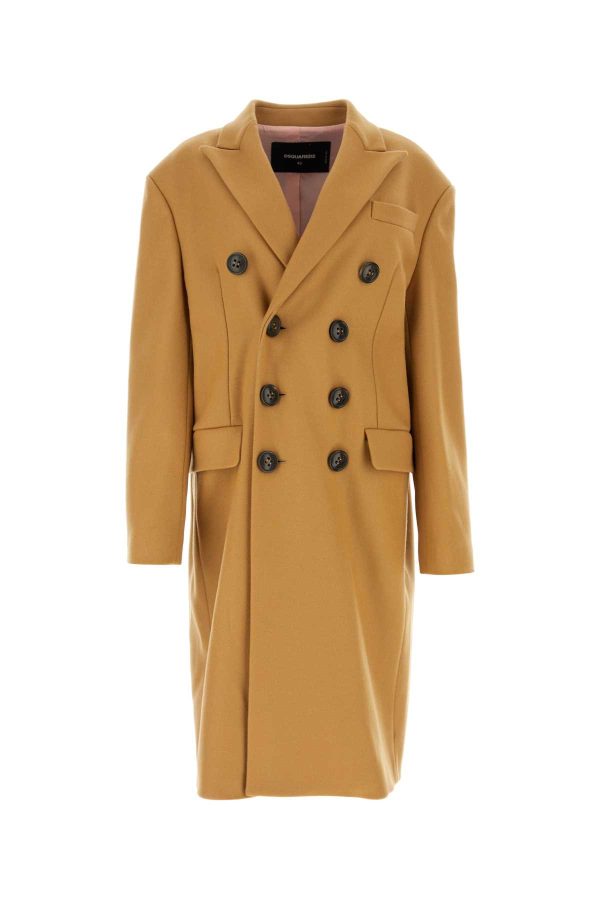 Dsquared2 Wool Blend Oversize Deana Coat