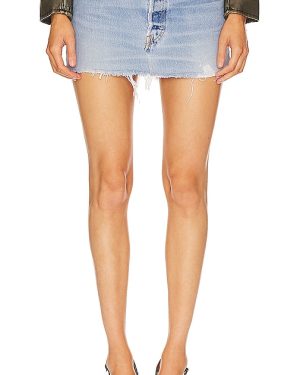 EB Denim Vintage Mini Skirt in Blue. Size S, XL, XS.
