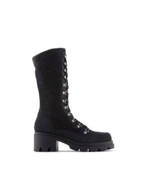 EMPORIO ARMANI Combat Boots - Grey