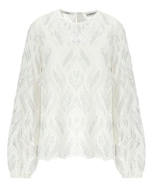 ESSENTIEL ANTWERP HANOVER WHITE BLOUSE