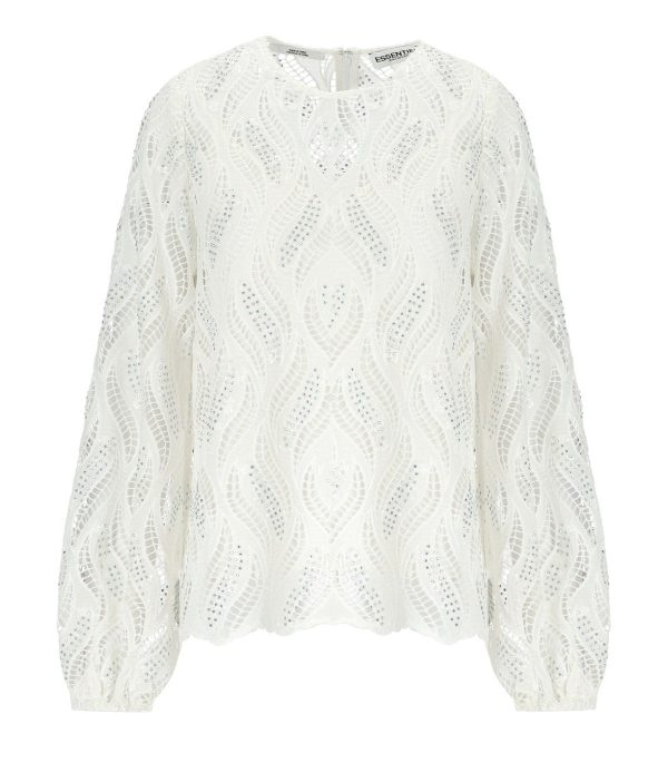 ESSENTIEL ANTWERP HANOVER WHITE BLOUSE