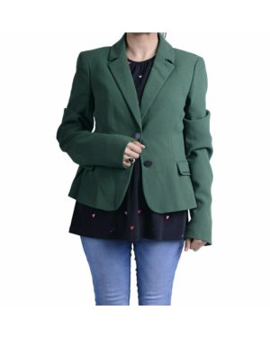 (EU 40) ARMANI JEANS Z5N08 DG Womens Blazer Suit Separate Ladies Formal Green Suit Top
