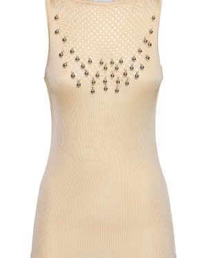 Embellished Knit Top