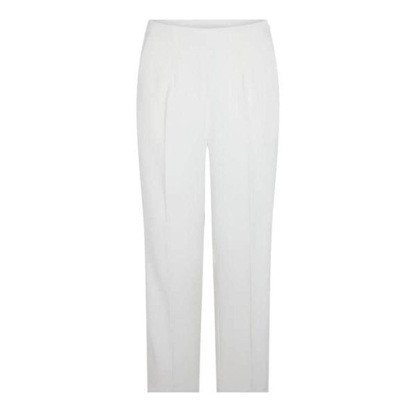 Emme Cropped Trousers - White