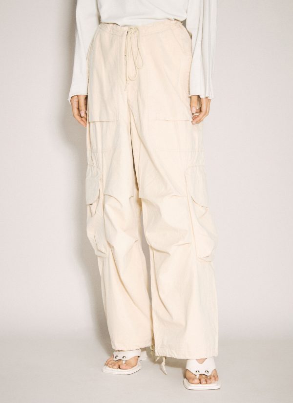 Entire Studios Freight Cargo Pants - Woman Pants Cream M
