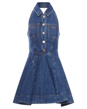 FLARED MINI DRESS - Self-portrait - Woman
