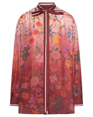 FLORA CHEMISIER STYLE BLOUSE - Gucci - Woman