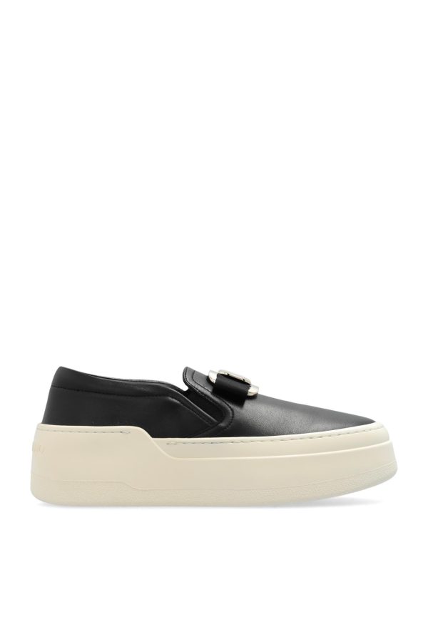 Ferragamo Cristal Platform Shoes